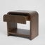 Marcel Bedside 1 Drawer Dark Walnut