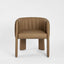 Clara Dining Chair with Arms Tan