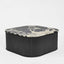 Noir Marble & Black Oak Coffee Table