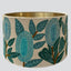 Velvet Drum Shade - Banksia - Turquoise Multi Large