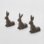 Hare Set of 3 Cast Iron Pot Feet