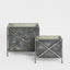 Set of 2 Planter Zinc
