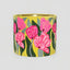 Lotus Flower Drum Shade 30x30cm Yellow