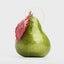 Handpainted Capiz Pear Decoration Green