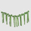 Verdant Velvet Bow Garland Green