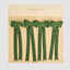 Verdant Velvet Bow Garland Green