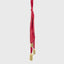 Velvet Ribbon Bell Ornament Red