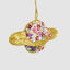 Flora Sequin Saturn Decoration