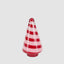 Ciao Bella Red & Pink Glass Cone Tree Small