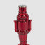 Glass Nutcracker Candle Stand Red (Set of 4)