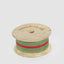 Designer Grosgrain Single Stripe Red & Green 25 mm x 10m