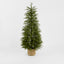 Soft-Touch Potted Light Up Tree with Basket 150cm