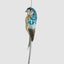 Shixi Sequin Budgie Bird Blue