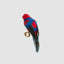 Mini Crimson Rosella Hanging Bird
