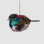 Puffy Sequin Hanging Bird Fuchsia Multi