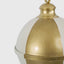 Melody Bell Gold & White 25cm