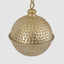 Dimple Hanging Bell Gold 30cm