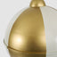 Melody Bell Gold & White 60cm