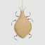 Maharajah Beaded Beetle Decoration Green