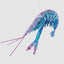 Lester Glitter Prawn Ornament Blue Pink