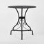 Annabel Round Table 70cm Black -Outdoor Bistro dining