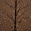 Black Forest Light Up Tree with 900 Lights 150cm