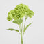 Real Touch Hydrangea 5 Head Bunch Green
