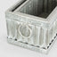 Saintes Zinc Planters Set of 2