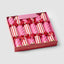 Carnival Stripe Crackers Red & Pink â€“ Box of 6