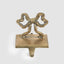 Golden Bow Stocking Hook