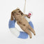 Dog in Tube Hanging Tree Decoration