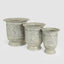 Nimes Zinc Planters Set of 3
