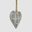 Etienne Lace Heart Decoration Small