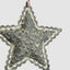 Etienne Lace Star Decoration Small