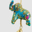 Laila Elephant Decoration Teal