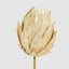 Glitter Protea Flower Stem Gold