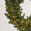 Green Wreath with 190 LED 120cm
