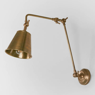 Cromwell Wall Lamp Brass - House of Isabella AU