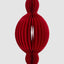 Paper Jousting Finial Decoration Red