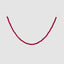 Felt Pompom Garland Red & Fuchsia