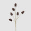 Glitter Pinecone Spray Brown