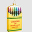 Colour Me Crazy Glass Tree Decoration