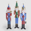 Antique Nutcracker w. Drum Blue & Red