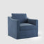 Clovelly Hamptons Armchair Navy