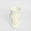 Sicilian Lady Moro Head Ceramic Vase White Small