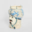Sicilian Cobalt King Moro Head Ceramic Vase