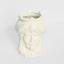 Sicilian King Moro Head Ceramic Vase White Small