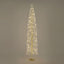 Celestial Light Up Tree 210cm with 1224 LED Twinkling Lights