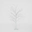 White Forest Light Up Tree with 500 Lights 120cm