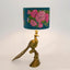 Peacock TableLamp Base Only Gold